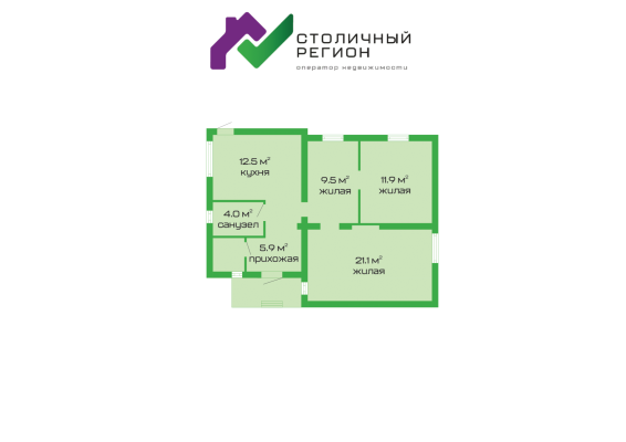 Купить 3-комнатную квартиру в г. Борисове Ленинская ул. 140, фото 20