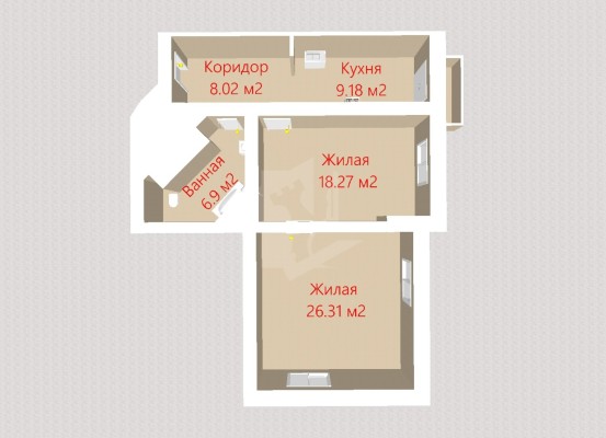 Купить 2-комнатную квартиру в г. Минске Независимости пр-т 39, фото 22