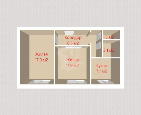 Купить 2-комнатную квартиру в г. Минске Брилевская ул. 23, фото 21
