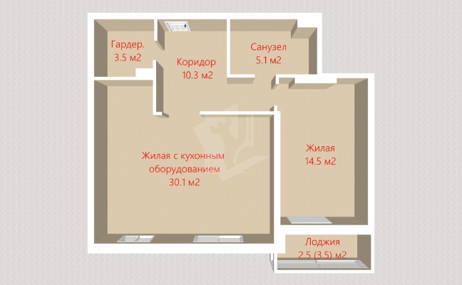 Купить 2-комнатную квартиру в г. Минске Богдановича Максима ул. 144, фото 21