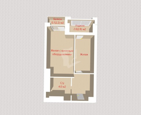 Купить 2-комнатную квартиру в г. Минске Белградская ул. 2, фото 20