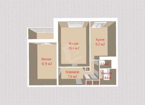 Купить 2-комнатную квартиру в г. Минске Новинковская ул. 4, фото 18