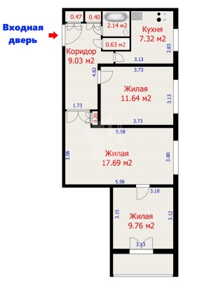 Купить 1-комнатную квартиру в г. Минске Одоевского ул. 30, фото 20