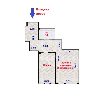 Купить 2-комнатную квартиру в г. Минске Туровского Кирилла ул. 4, фото 9