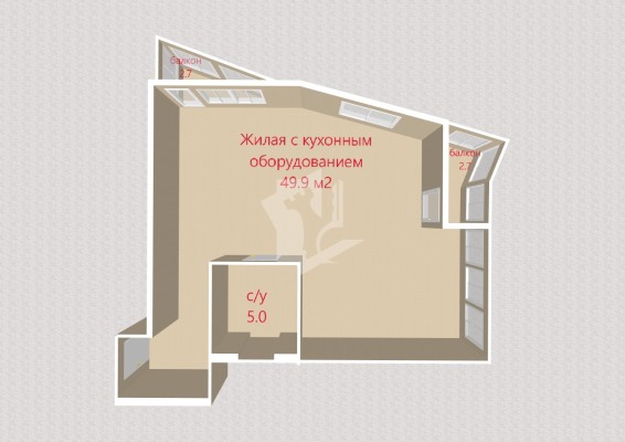 Купить 2-комнатную квартиру в г. Минске Николы Теслы ул.  24, фото 20