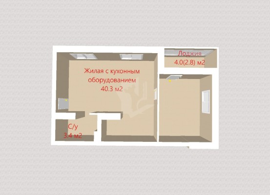Купить 2-комнатную квартиру в г. Минске Рафиева ул. 54А, фото 20