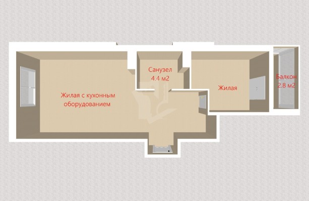 Купить 2-комнатную квартиру в г. Минске Дзержинского пр-т 34, фото 20