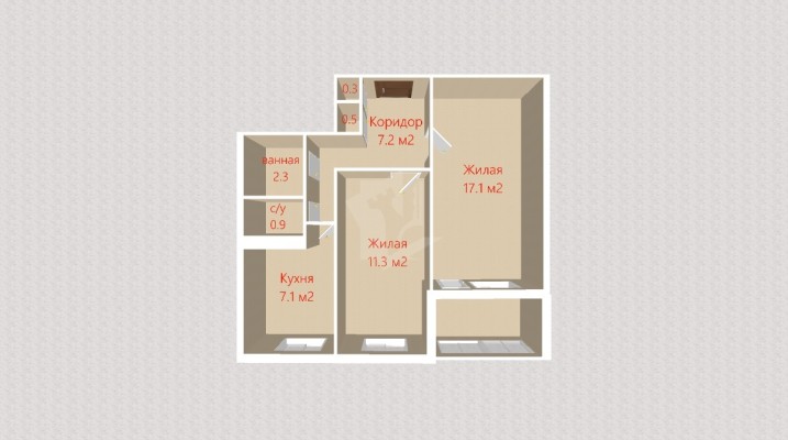 Купить 2-комнатную квартиру в г. Минске Слободской проезд 22, фото 18