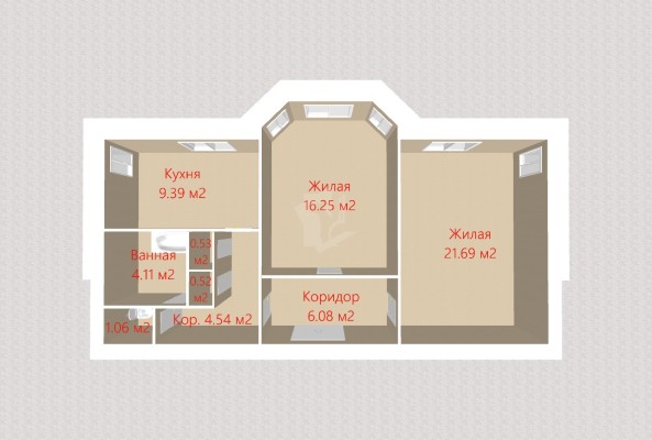 Купить 2-комнатную квартиру в г. Минске Независимости пр-т 93, фото 20