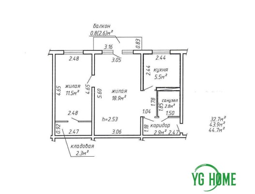 Купить 2-комнатную квартиру в г. Минске Калиновского ул.  51, фото 23