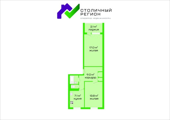 Купить 2-комнатную квартиру в г. Минске Могилевская ул. 36, фото 22