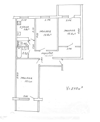 Купить 3-комнатную квартиру в г. Минске Герасименко ул. 58/1, фото 41