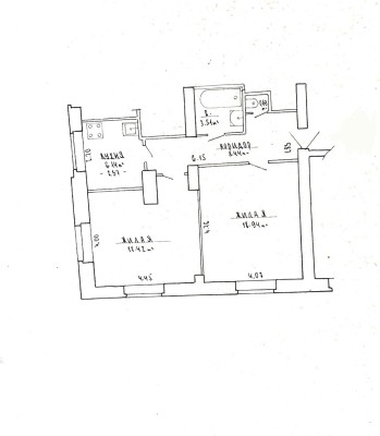 Купить 2-комнатную квартиру в г. Минске Киселева ул. 37, фото 1