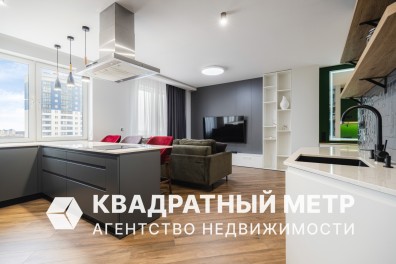Продается 3-к. квартира 87,7 м2 с дизайнерским ремонтом по авторскому проекту
