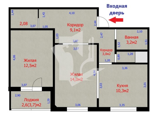 Купить 2-комнатную квартиру в г. Минске Зеленой Гавани ул. 6, фото 8