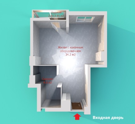Купить 1-комнатную квартиру в г. Минске Савицкого ул. 3, фото 17
