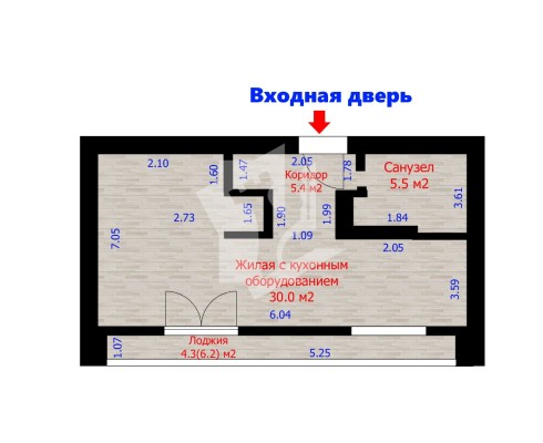 Купить 2-комнатную квартиру в г. Минске Богдановича Максима ул. 144, фото 19