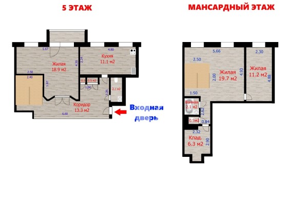 Купить 3-комнатную квартиру в г. Минске Осипенко ул. 21, фото 19