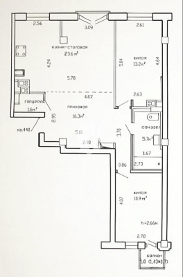 Аренда 3-комнатной квартиры в г. Минске Лобанка ул. 14, фото 14