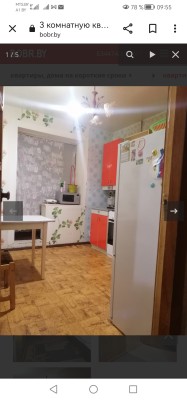 Аренда 3-комнатной квартиры в г. Бобруйске 50 лет ВЛКСМ ул. 94, фото 1